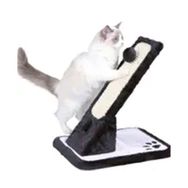 Trixie 42 cm Siyah Krem Kedi Tırmalama Ve Oyun Tahtası
