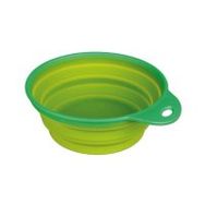Trixie 500 ml 14 cm Kedi ve Köpekler için Silikon Katlanabilir Seyahat Mama ve Su Kabı