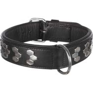 Trixie Gerçek Deri Siyah 45-55 cm 40 mm Köpek Boyun Tasması