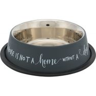 Trixie Gri 0.9 l 23 cm Paslanmaz Çelik Köpek Mama ve Su Kabı