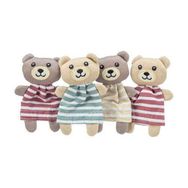 Trixie Kedi Otlu Kumaş Ayı 12 cm Karışık Renkli Kedi Oyuncağı