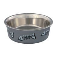 Trixie Paslanmaz Çelik 0.3 lt 12 cm Kedi Mama Su Kabı