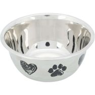 Trixie Paslanmaz Çelik 0,50 lt 13 cm Köpek Mama ve Su Kabı