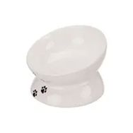 Trixie Seramik Yükseltilmiş 0.15 lt Beyaz Kedi Mama ve Su Kabı