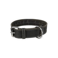 Trixie Siyah 55-65 cm 40 mm L-XL Kalın Deri Köpek Boyun Tasması