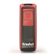 Trodat 9512 P4 Kırmızı 47x18 Cep Kaşesi