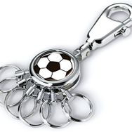 Troika KYR01A015 Gümüş Soccer Anahtarlık