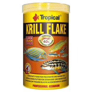 Tropical 100 ml 20 gr Krill Flakes Tropikal Balıklar için Krill İçerikli Pul Balık Yemi