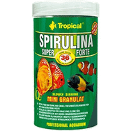 Tropical 100 ml 56 gr Spırulına Super Forte Mini Granulat Yüksek Besin Gereksinimli Özel Balık Yemi