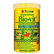 Tropical 1000 ml 200 gr Bio-Vit Bitkisel İçerikli Pul Balık Yemi