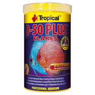 Tropical 1000 ml 200 gr D-50 Plus Discus Balıkları İçin Renklendirici Pul Balık Yemi