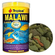 Tropical 1000 ml 200 gr Malawı Flakes Malawı Cichlid Balıkları için Pul Balık Yemi