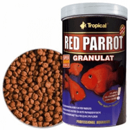 Tropical 250 ml 100 gr Red Parrot Granulat Kırmızı Papağan Balıkları için Granül Balık Yemi