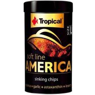 Tropical 250 ml 130 gr Soft Line America Large Chips Balık Yemi