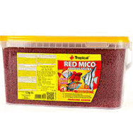Tropical 5 lt 1.7 kg Red Mico Colour Sticks Kan Kurdu İçerikli Ekstrüde Balık Yemi