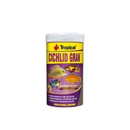 Tropical 500 gr 1000 ml Cichlid Gran Ciklet Balıkları İçin Renklendirici Granül Balık Yemi
