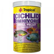 Tropical Cichlid Omnivore Small Pellet 1000 ml Akvaryum Balık Yemi