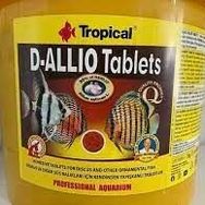 Tropical D-Allio Plus Tablet 250 Adet Kovadan Bölme Açık Balık Yemi
