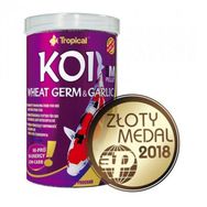 Tropical Koi Wheat Germ ve Garlic Pellet Size M 1000 ml 320 gr Balık Yemi