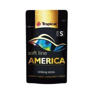 Tropical Softline America Kuzey ve Güney Amerika Balıkları İçin Yumuşak Taneli 10 gr 20 ml Small Balık Yemi
