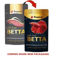 Tropical Softline Betta ve Labirentli Balıklar İçin Böcekli Batmayan 5 gr Granül Yem