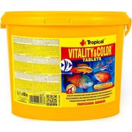 Tropical Vitality Color Tablets Kovadan Bölme Tablet 500 Adet Balık Yemi