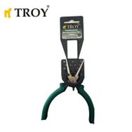 Troy 21055 130 mm Elektronikçi Yuvarlak Uçlu Kargaburun