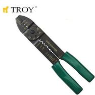 Troy T 24006 Kablo Sıyırma ve Pabuç Pensi