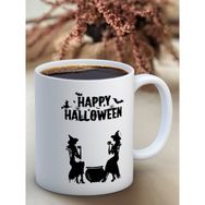 Truego Happy Halloween Beyaz Kupa