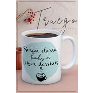 Truego Seramik Mug Soran Olursa Kupa