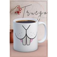 Truego Seramik Mug Tavşan Diş Kupa