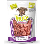 Truly 90 gr Kalp Şeklinde Tavuk ve Mezgitli Yumuşak Köpek Ödülü