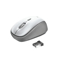 Trust Yvi 23386 Kablosuz 1600 Dpi Beyaz-Gri Mouse