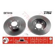 TRW DF1016 Ayna Ön Fren Diski