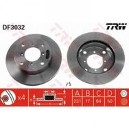 TRW DF3032 Havalı Ön Fren Aynası
