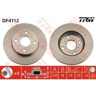 TRW DF4112 Ayna Ön Fren Diski