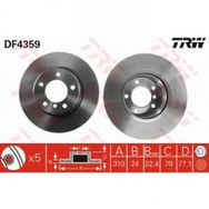 TRW DF4359 Havalı Ön Fren Diski
