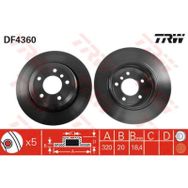 TRW DF4360 Bmw Arka Fren Diski