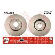 Trw DF4432S Honda Accord Ön Fren Diski