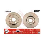 TRW DF4938 Arka Fren Diski