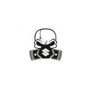 TSC Z590 Suzuki Piston Kuru Kafa Araba Sticker