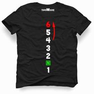 Tshirthane 1N23456 Motobiker Siyah Erkek T-shirt