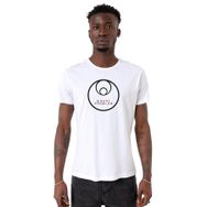 Tshirthane 3 Body Problem Logo Beyaz Erkek T-shirt