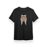 Tshirthane Ahsoka Tano Head Siyah Erkek T-shirt
