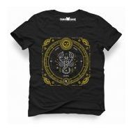 Tshirthane Akrep Burcu Scorpio Siyah Erkek Tshirt