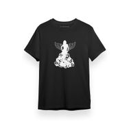 Tshirthane Angel Icon Siyah Erkek T-shirt