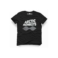 Tshirthane Arctic Monkeys Rock Metal Müzik Baskılı Dar Kesim Slim Fit Erkek T-Shirt