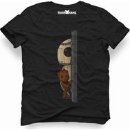 Tshirthane Baby Groot Robotic Siyah Erkek T-shirt