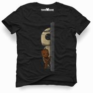 Tshirthane Baby Groot Robotic Siyah Erkek T-shirt