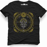 Tshirthane Başak Burcu Virgo Siyah Erkek Tshirt